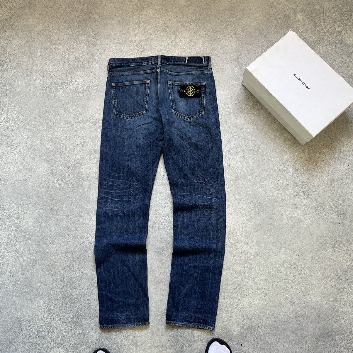 Stone Island STONE ISLAND Jeans Wash Blue Denim Vintage Y2k Affliction Size US 32 / EU 48 - 1 Thumbnail