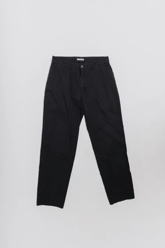 Number (N)ine Number (N)ine wide cotton pants w/ back zipper (early 00's) Size US 33 - 6 Thumbnail