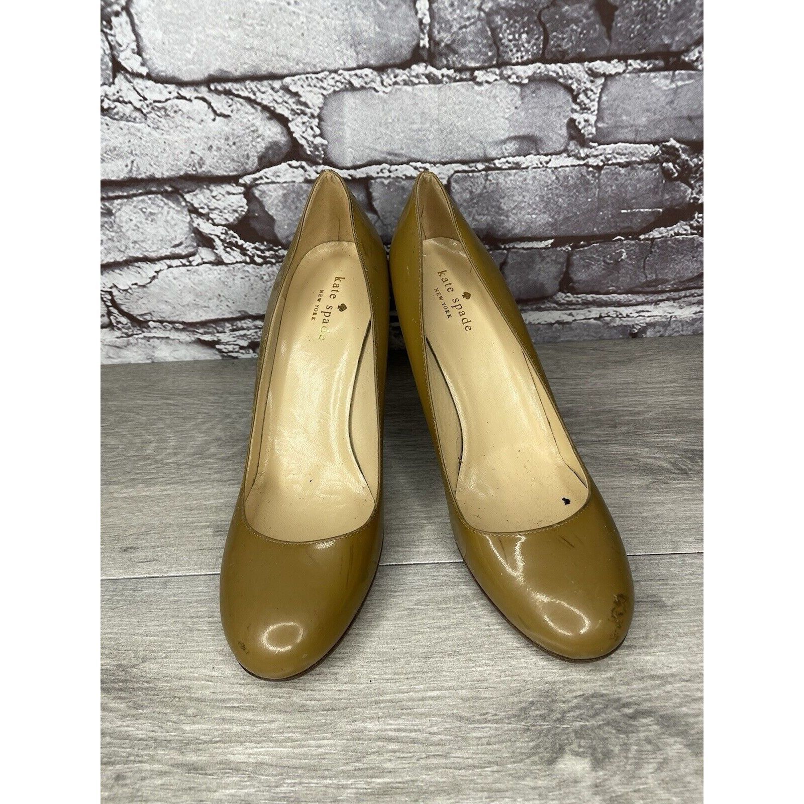 Kate Spade Kate Spade Camel Patent Leather Pump Dress High Heels Women’ Size US 9.5 / IT 39.5 - 22 Thumbnail