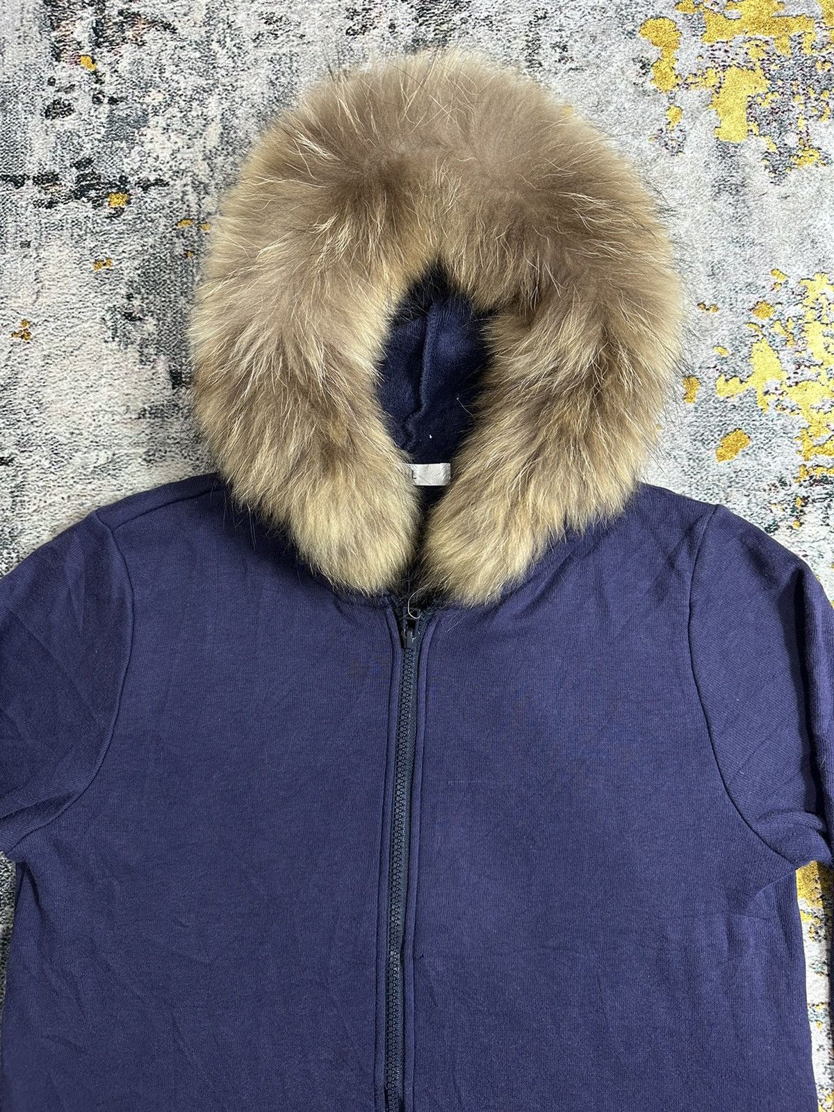 20471120 JAPANESE MILL FUR HOODIE ZIPPER LGB STYLE Size M / US 6-8 / IT 42-44 - 2 Thumbnail
