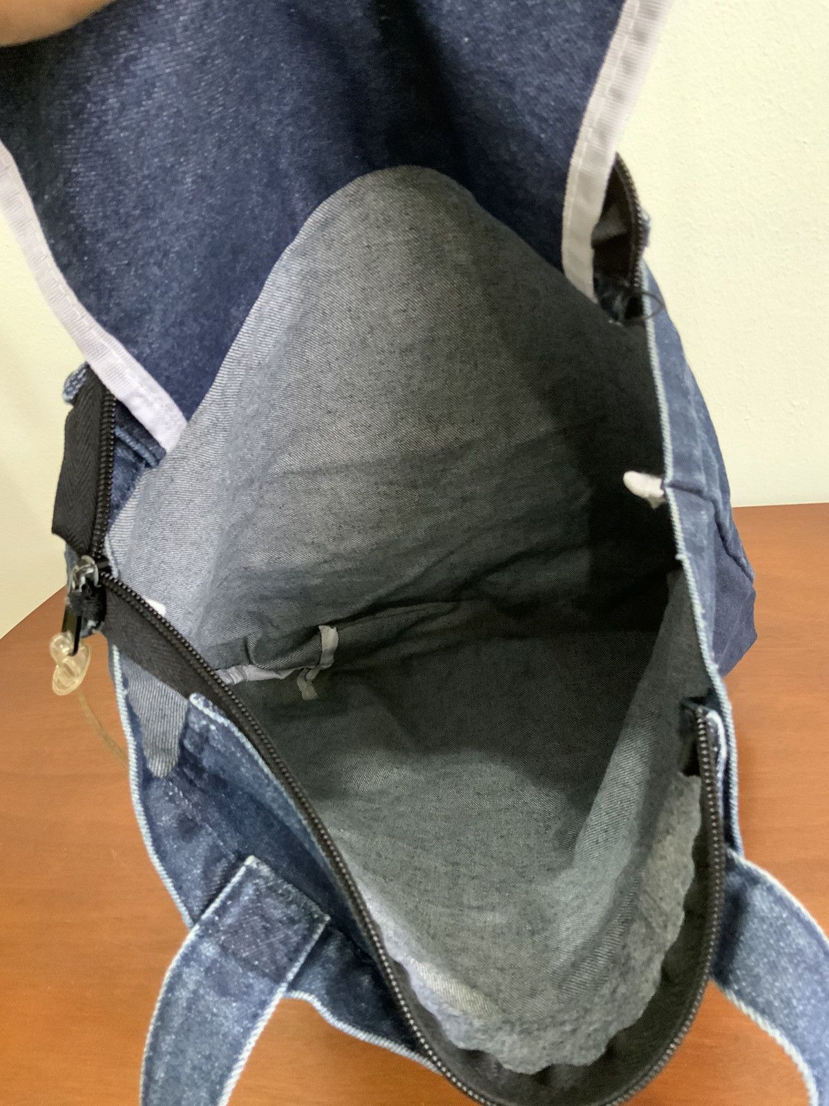 Japanese Brand Takeo Kikuchi Denim Japan Tote Bag Size ONE SIZE - 6 Thumbnail