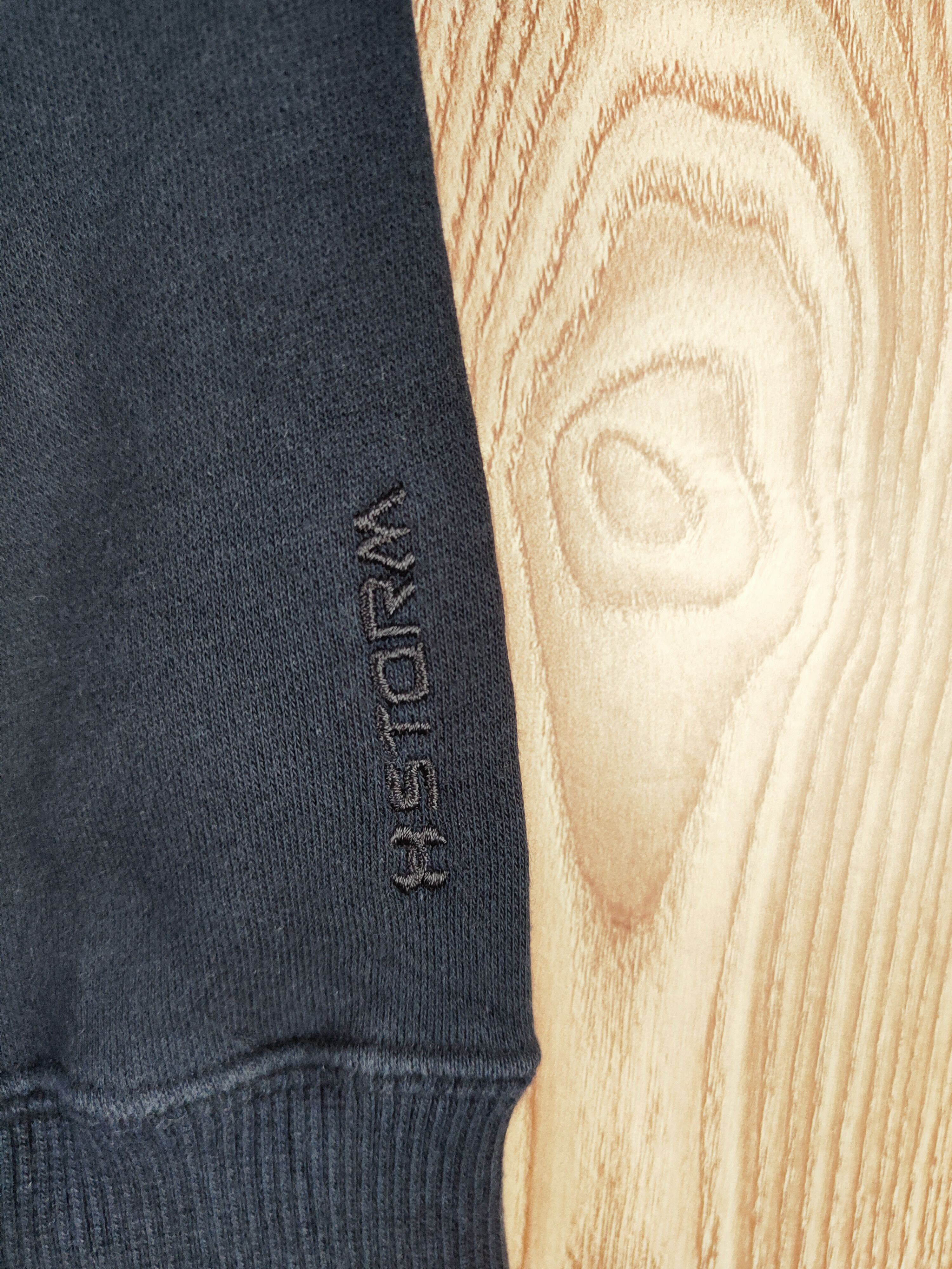 Under Armour × Vintage Vintage Stuff - Under Armour Navy Hoodie Sweaters Size S / US 4 / IT 40 - 6 Thumbnail