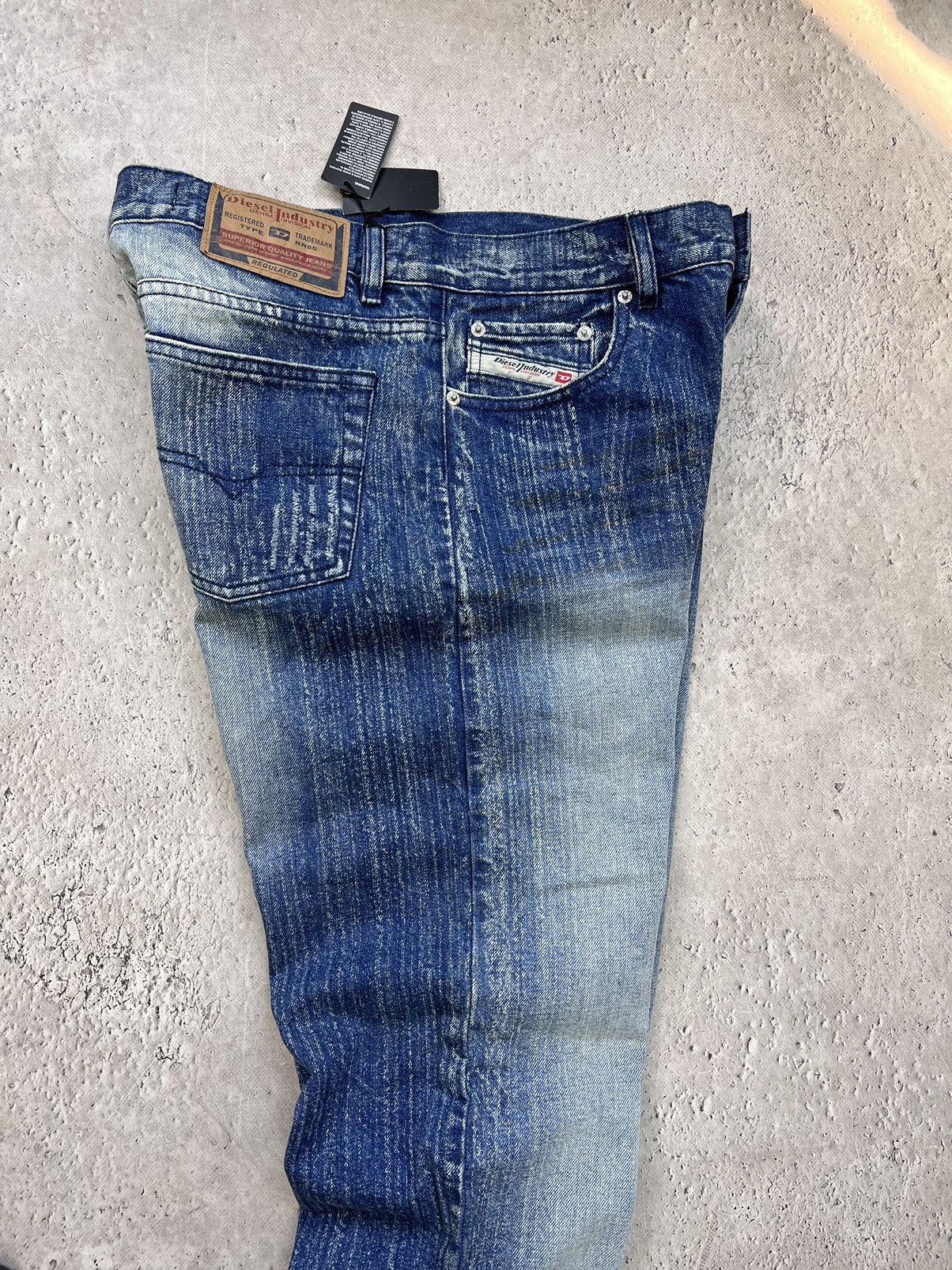 Diesel × If Six Was Nine × Undercover Diesel Rusty Distress Faded Clawmark Jeans Undercover Style Size US 32 / EU 48 - 11 Thumbnail