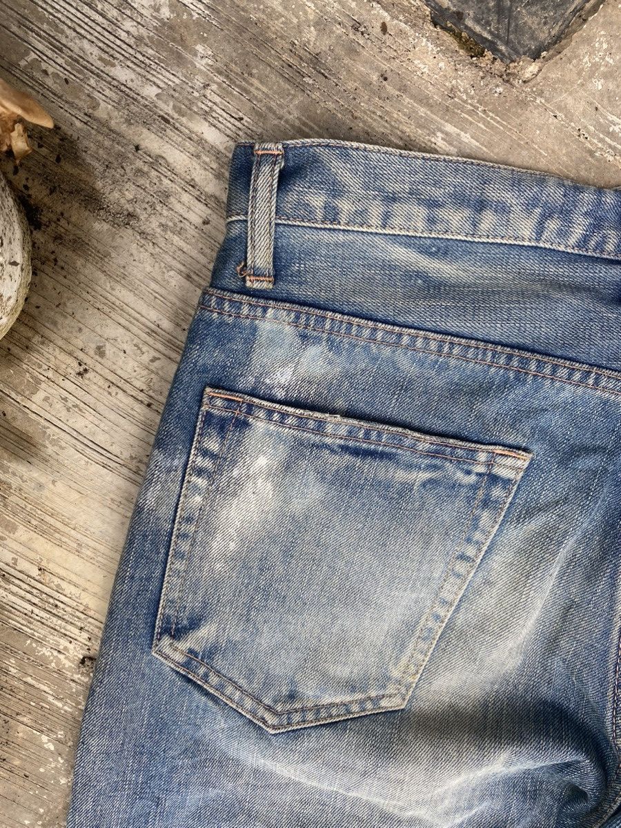 Japanese Brand × Takeo Kikuchi Distressed Takeo kikuchi Paint Splatter Denim Size US 33 - 8 Thumbnail