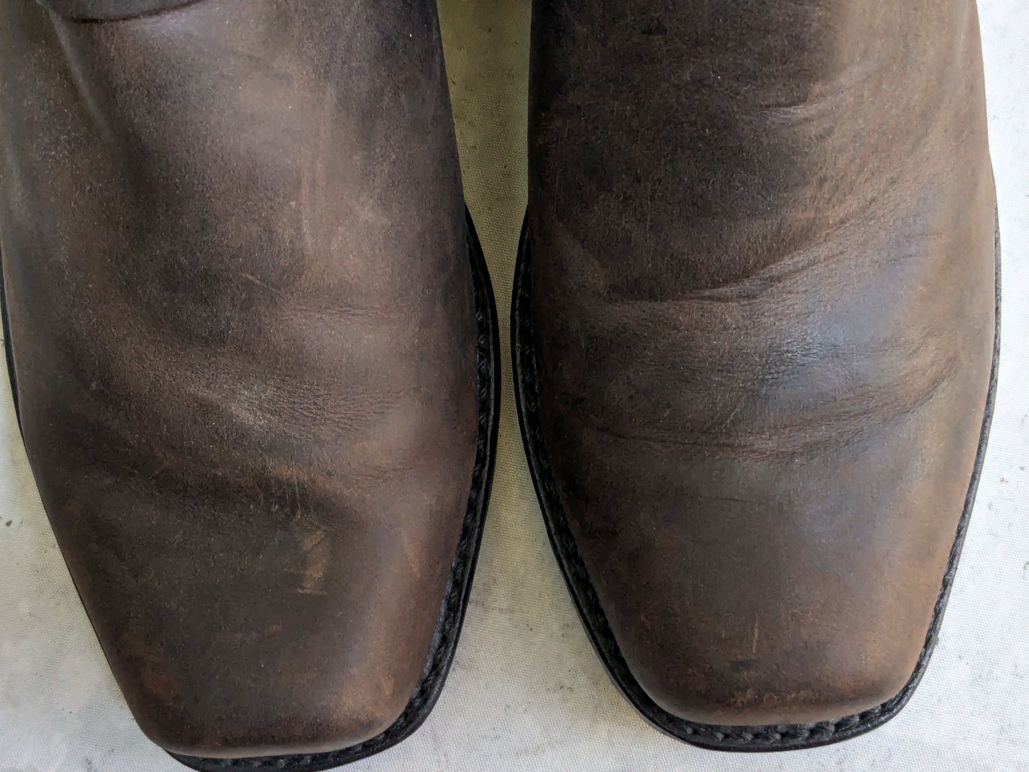 Frye Frye Harness Boots Brown Leather 11 M Buckle Strap Size US 11 / EU 44 - 2 Thumbnail