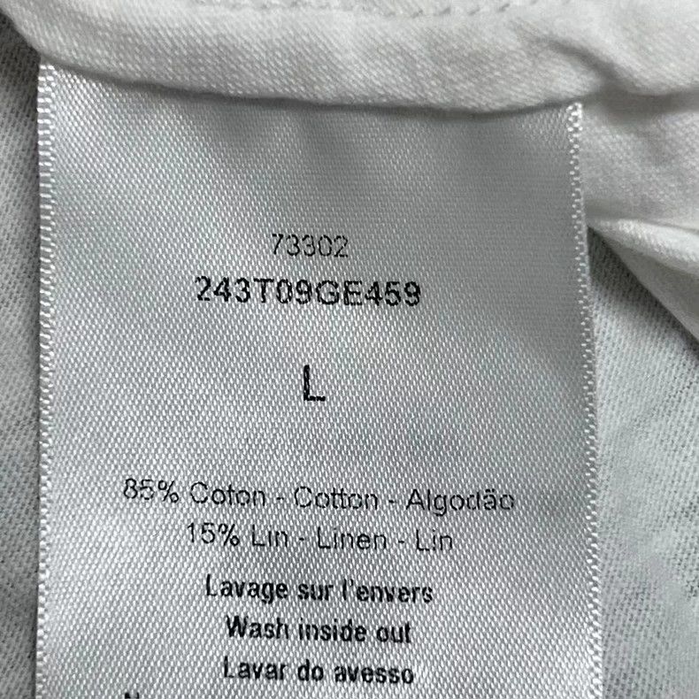 Dior Dior Cotton and linen blend white Gemini bird pattern prin Size L / US 10 / IT 46 - 5 Thumbnail