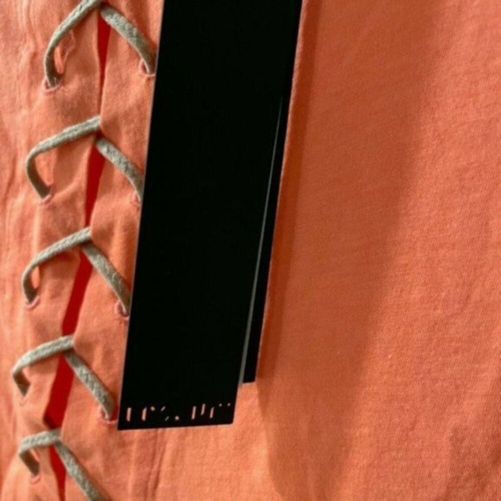 Unravel Project Unravel Project lace up shirt orange L Size L / US 10 / IT 46 - 12 Thumbnail