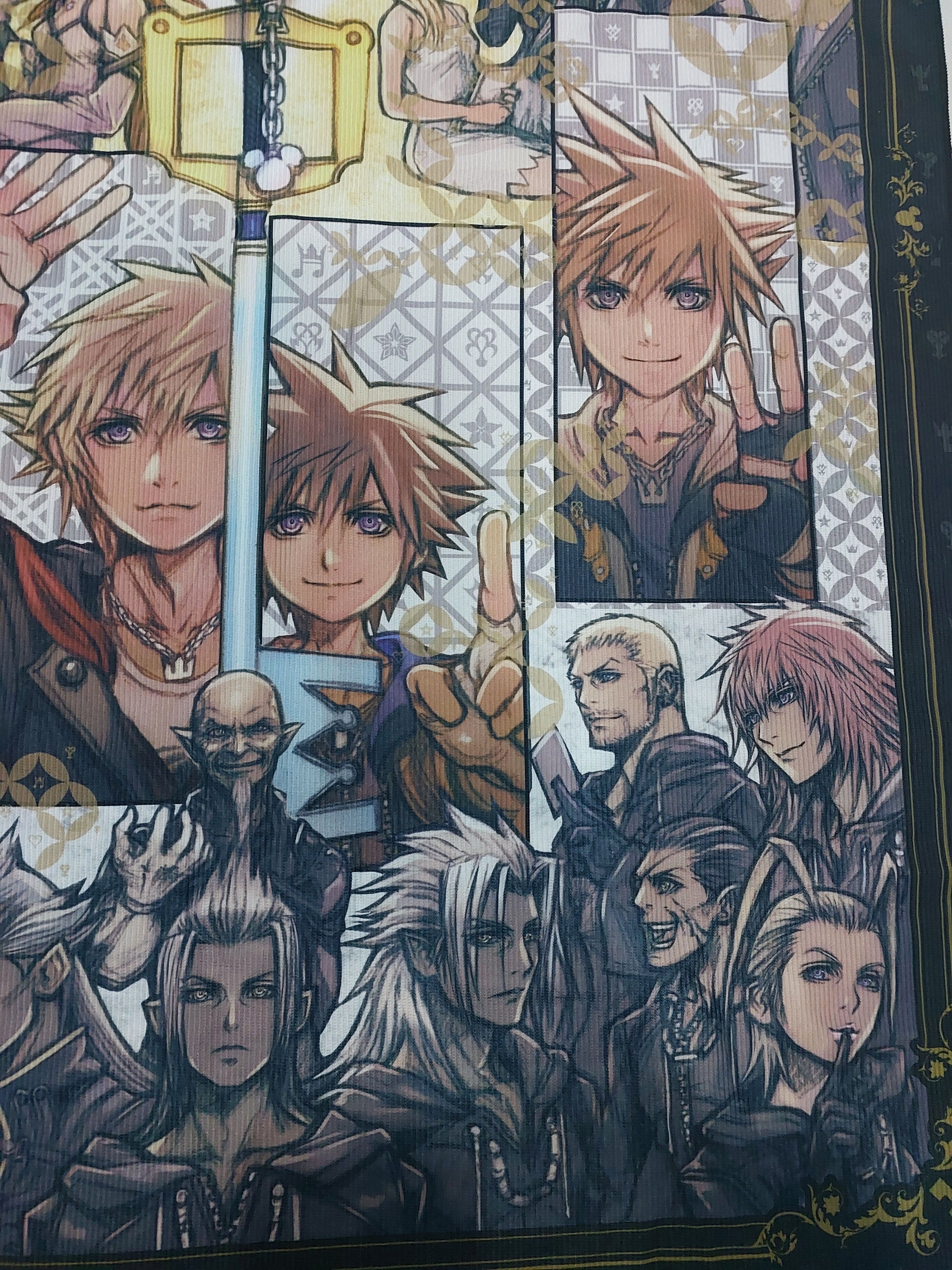 Disney × Playstation × Vintage KINGDOM HEARTS DISPLAY TOWEL Size ONE SIZE - 11 Thumbnail
