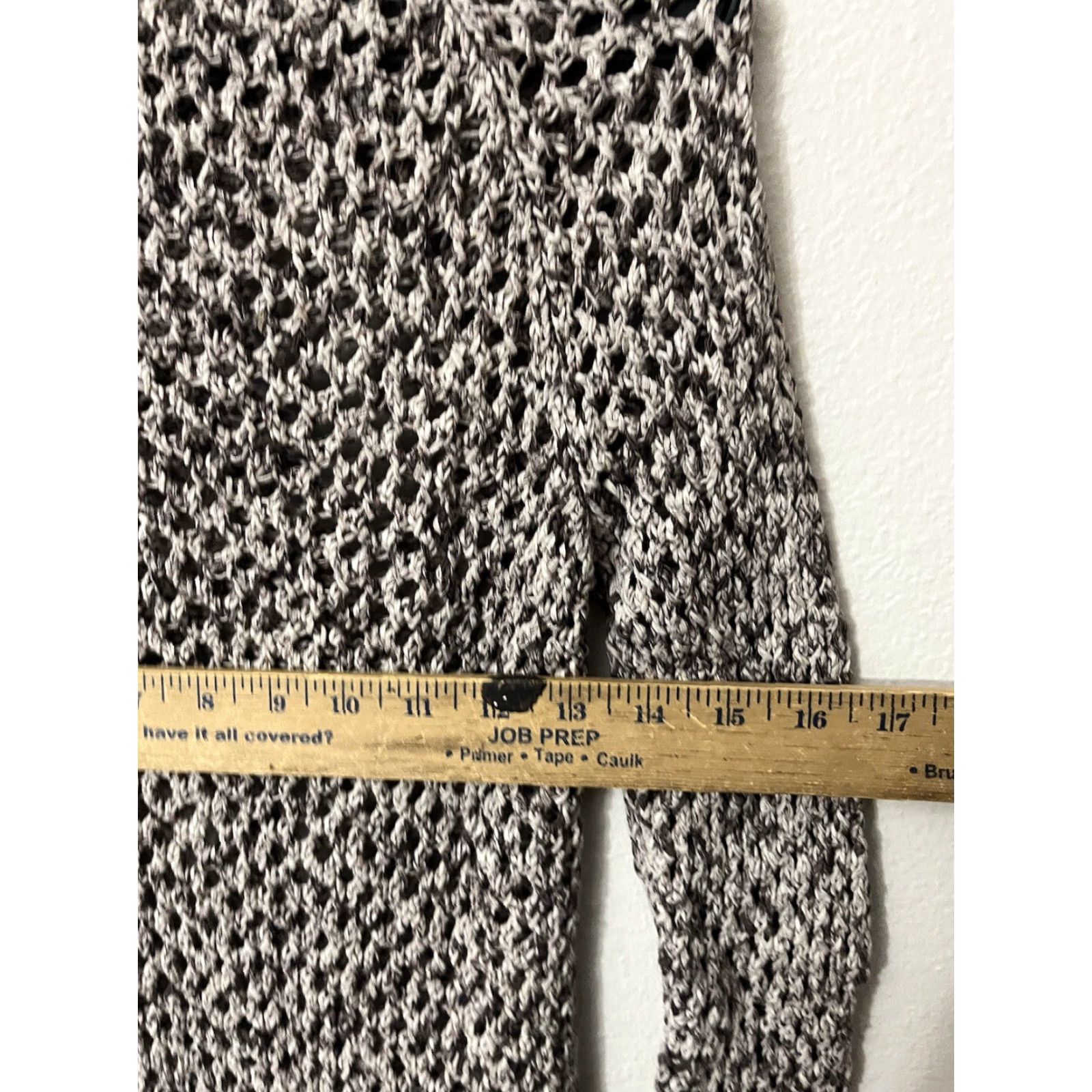 Gap GAP Sweater Open-Knit 3/4 Sleeve Cotton Blend Beige S Womens Size S / US 4 / IT 40 - 5 Thumbnail