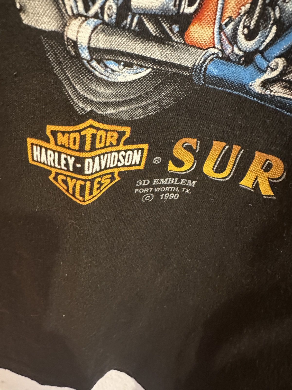 Vintage Harley Davidson 3D Emblem Size US M / EU 48-50 / 2 - 3 Thumbnail