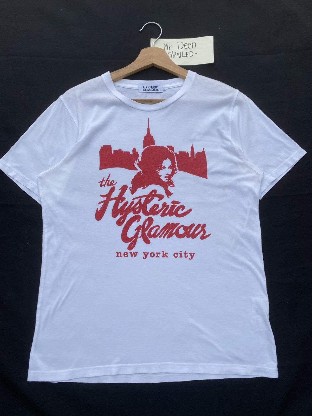 Hysteric Glamour Rare Hysteric Glamour New York City White Tshirt Size US M / EU 48-50 / 2 - 5 Thumbnail