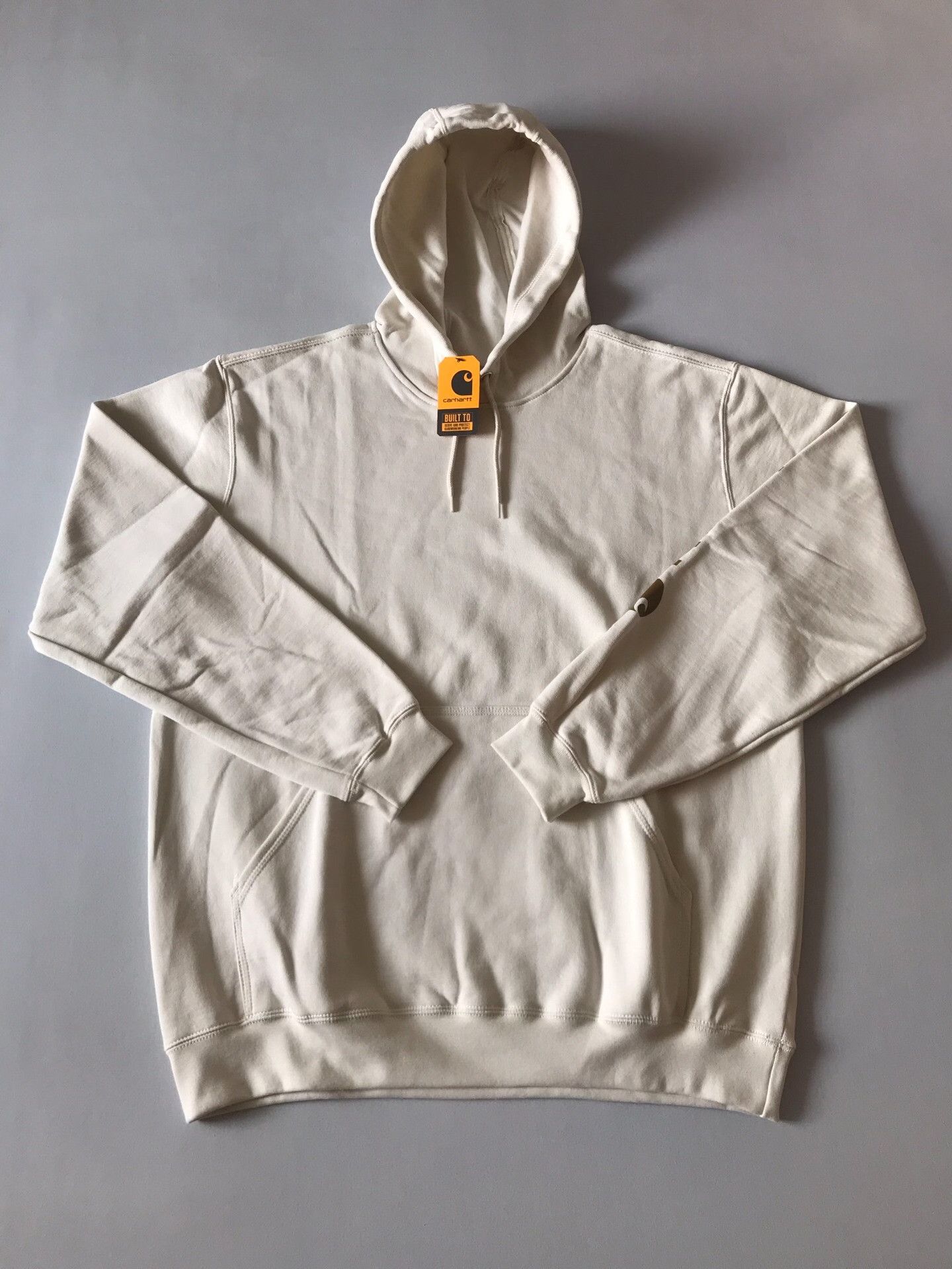 Carhartt Carhartt K288 W03 Malt White Hoodie Size US L / EU 52-54 / 3 - 1 Thumbnail