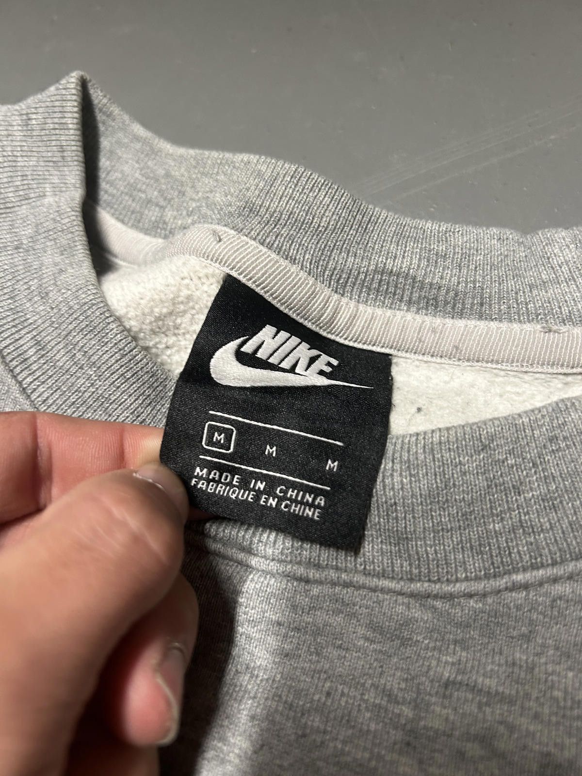 Nike Nike Just Do It Grey Sweatshirt Size US M / EU 48-50 / 2 - 5 Thumbnail
