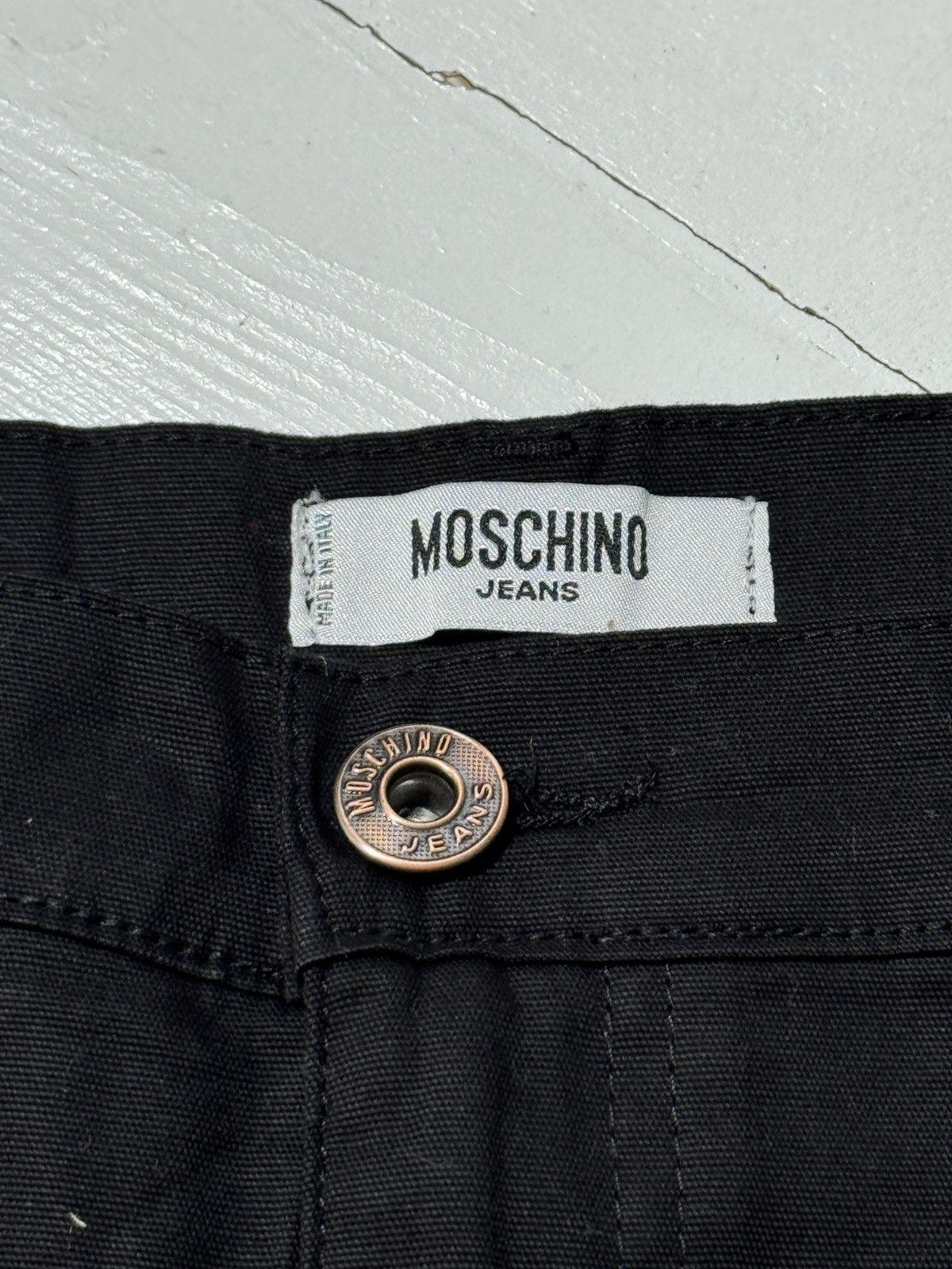 Moschino VINTAGE MOSCHINO 2000s BASIC TROUSERS Size 32" / US 10 / IT 46 - 4 Thumbnail