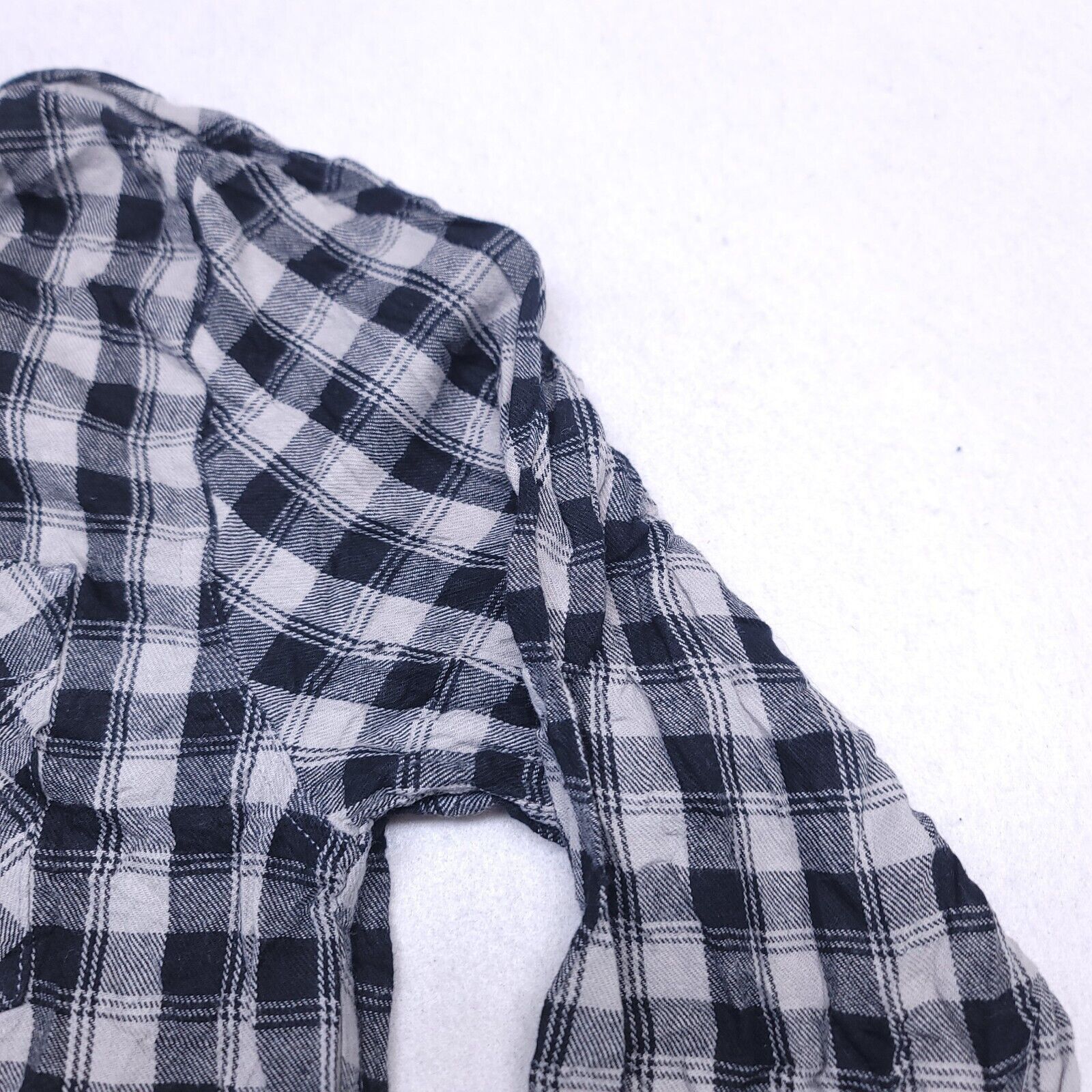 Levi's Levis Buffalo Check Flannel Shirt Mens Size L Black White Size US L / EU 52-54 / 3 - 5 Thumbnail