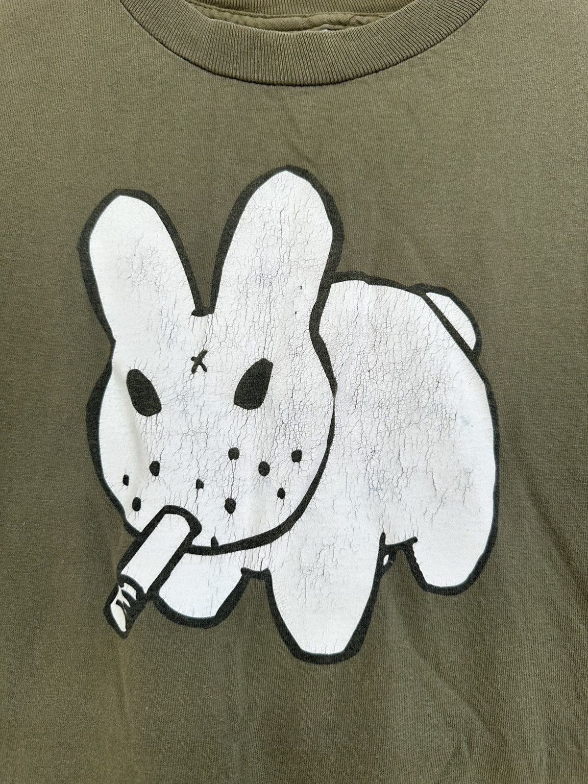 Kid Robot Rare Kid Robot X Frank Kozik Smorkin Labbit Tee Size US M / EU 48-50 / 2 - 2 Thumbnail