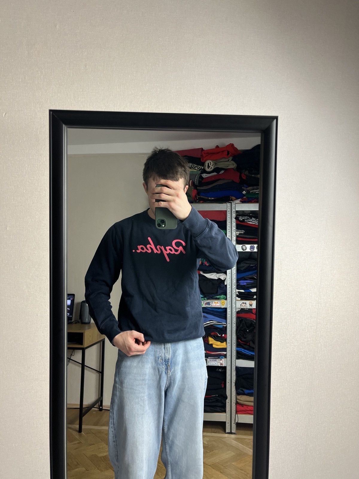Rapha Rapha Big Logo Embroidered Sweatshirt Size US M / EU 48-50 / 2 - 2 Thumbnail