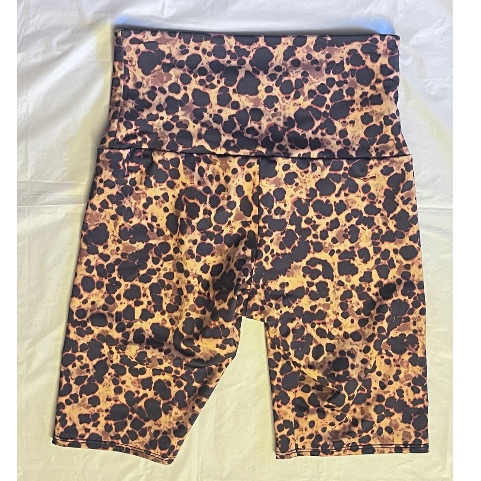 Other Onzie Tortoise Shell High-Rise Biker Shorts Size: XS Size 25" / US 0 / IT 36 - 2 Thumbnail