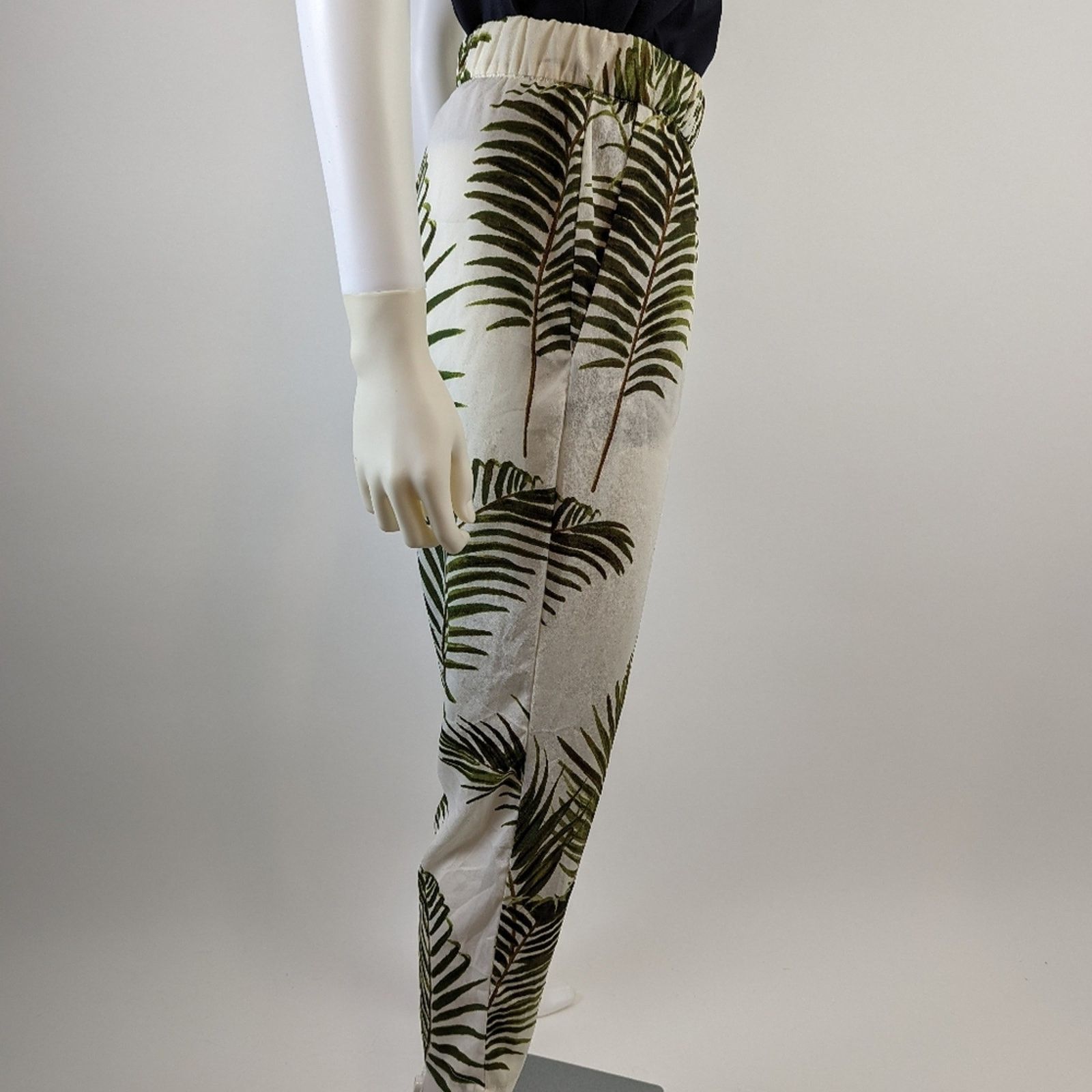 H&M H&M Tropical Pants 6 Size 28" / US 6 / IT 42 - 6 Thumbnail