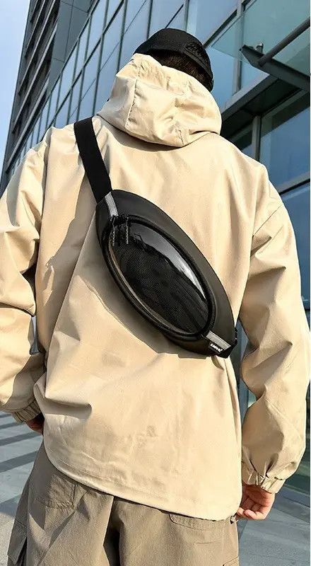 Other Clear Panel Waist Bag - See-Through Design Size ONE SIZE - 3 Thumbnail