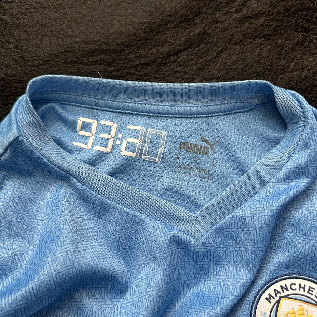 Puma Manchester City 21-22 third UCL Grealish football jersey Size US M / EU 48-50 / 2 - 9 Thumbnail
