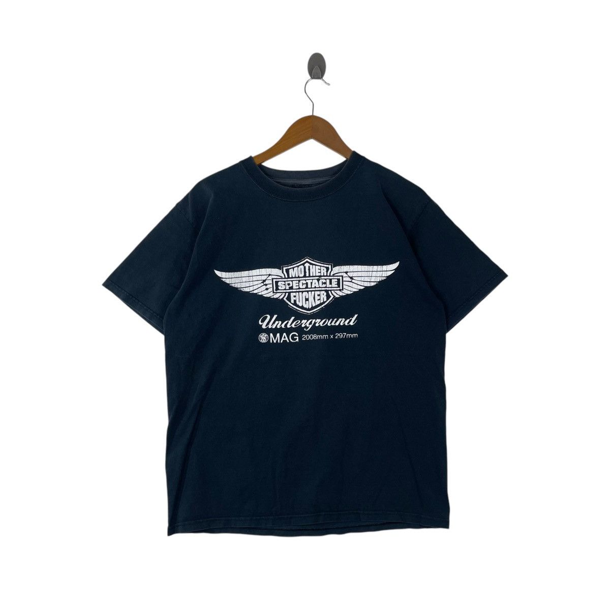 Vintage Vintage Underground MAG Angel Bones Mother Spectacle Shirt Size US L / EU 52-54 / 3 - 1 Thumbnail