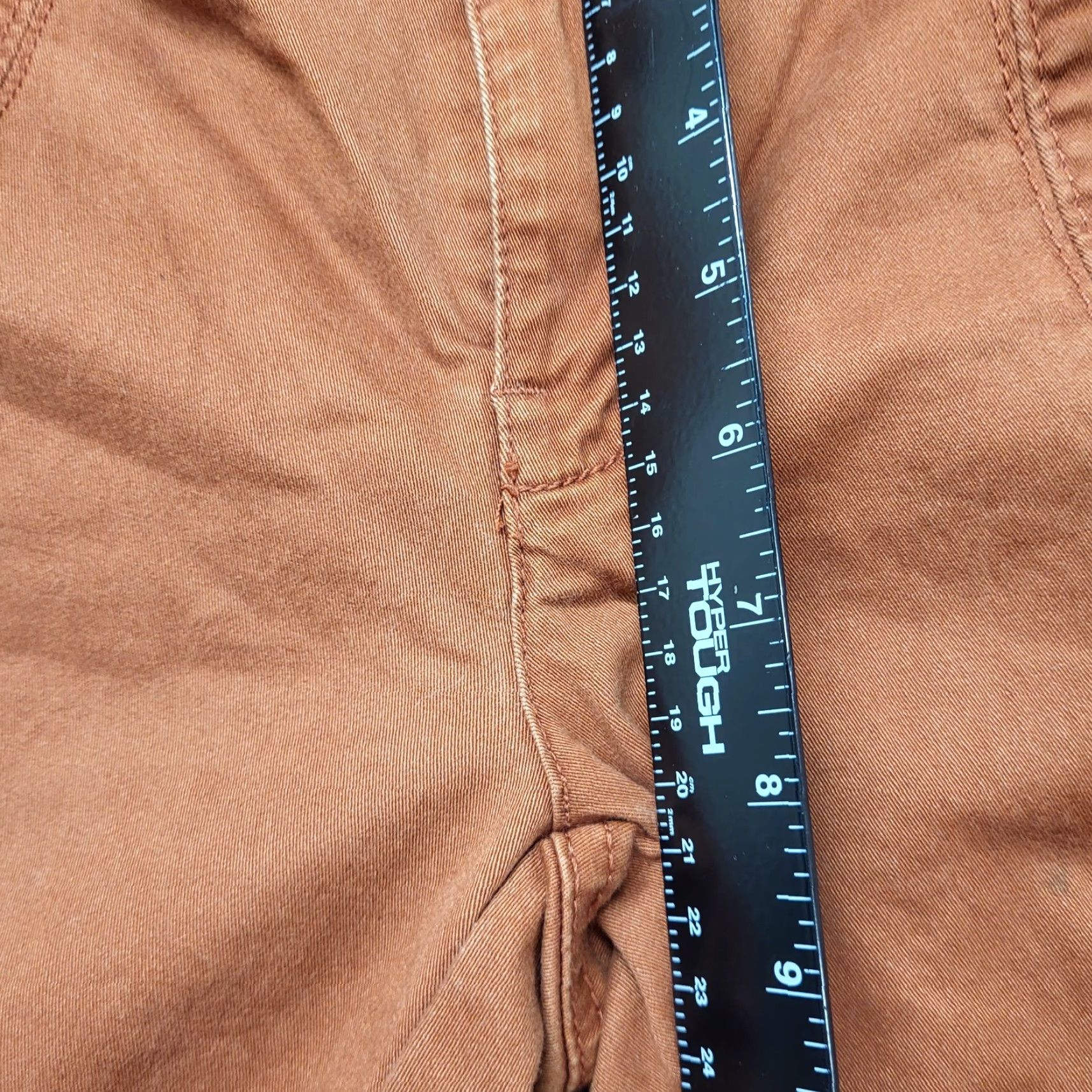 Vintage Maurices Jeans Women's Size 4 Autumn Orange Twill Ankle Tapered Leg Fall Pockets Size 27" / US 4 / IT 40 - 6 Thumbnail
