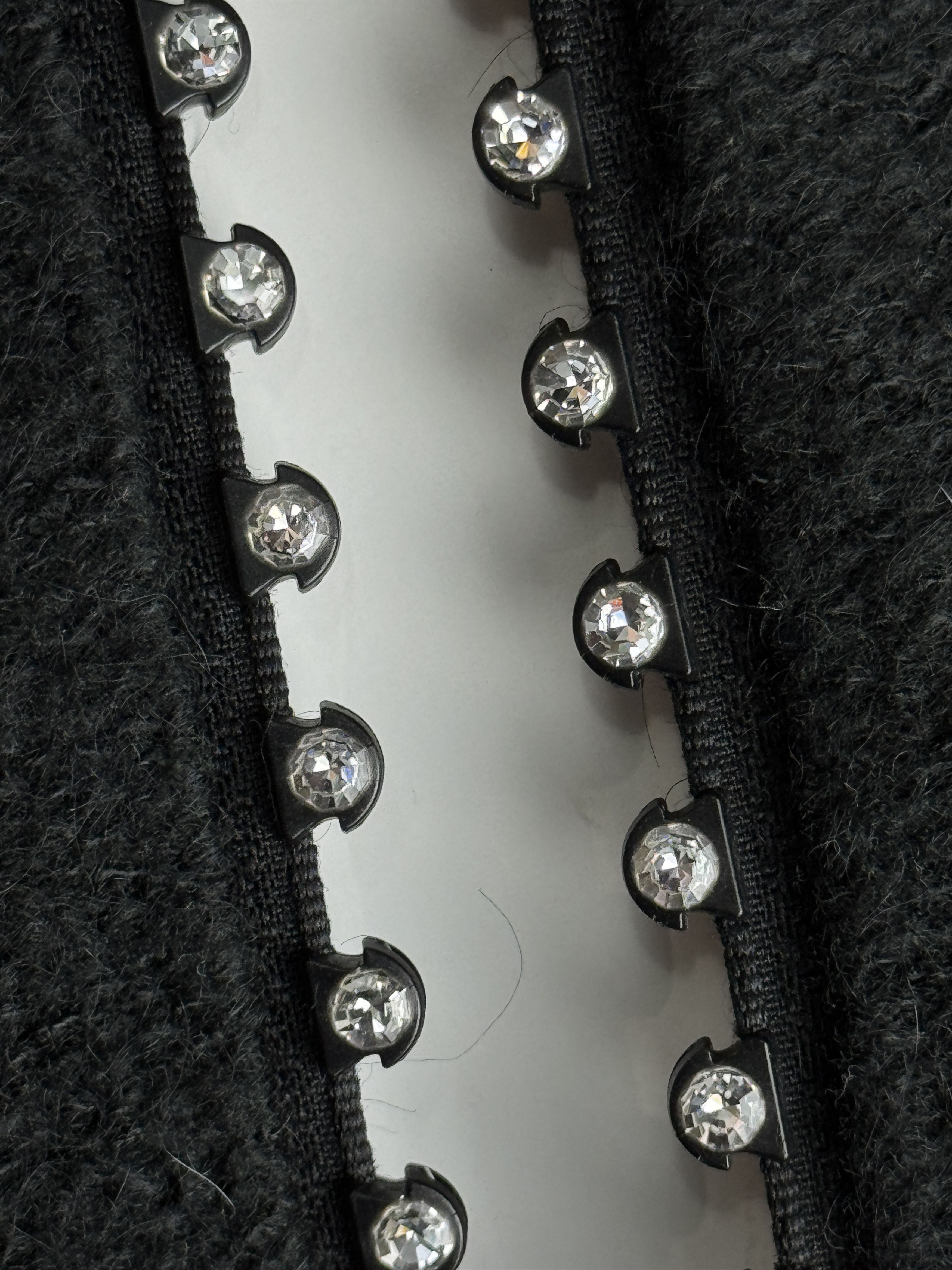 Swarovski Vintage Swarovski embellished women’s wool-mohair jacket Size L / US 10 / IT 46 - 8 Thumbnail