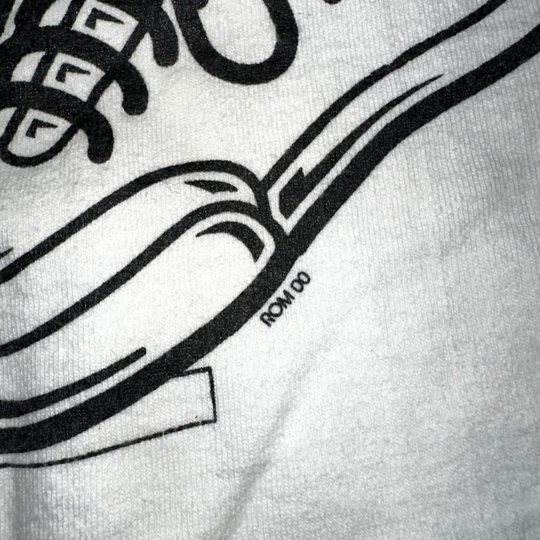 Fruit Of The Loom VINTAGE Fruit of the Loom T-Shirt Men White 90s Stomp It Out Cigarettes STOP Smoking Kills FOTL Shirt Size US L / EU 52-54 / 3 - 3 Thumbnail