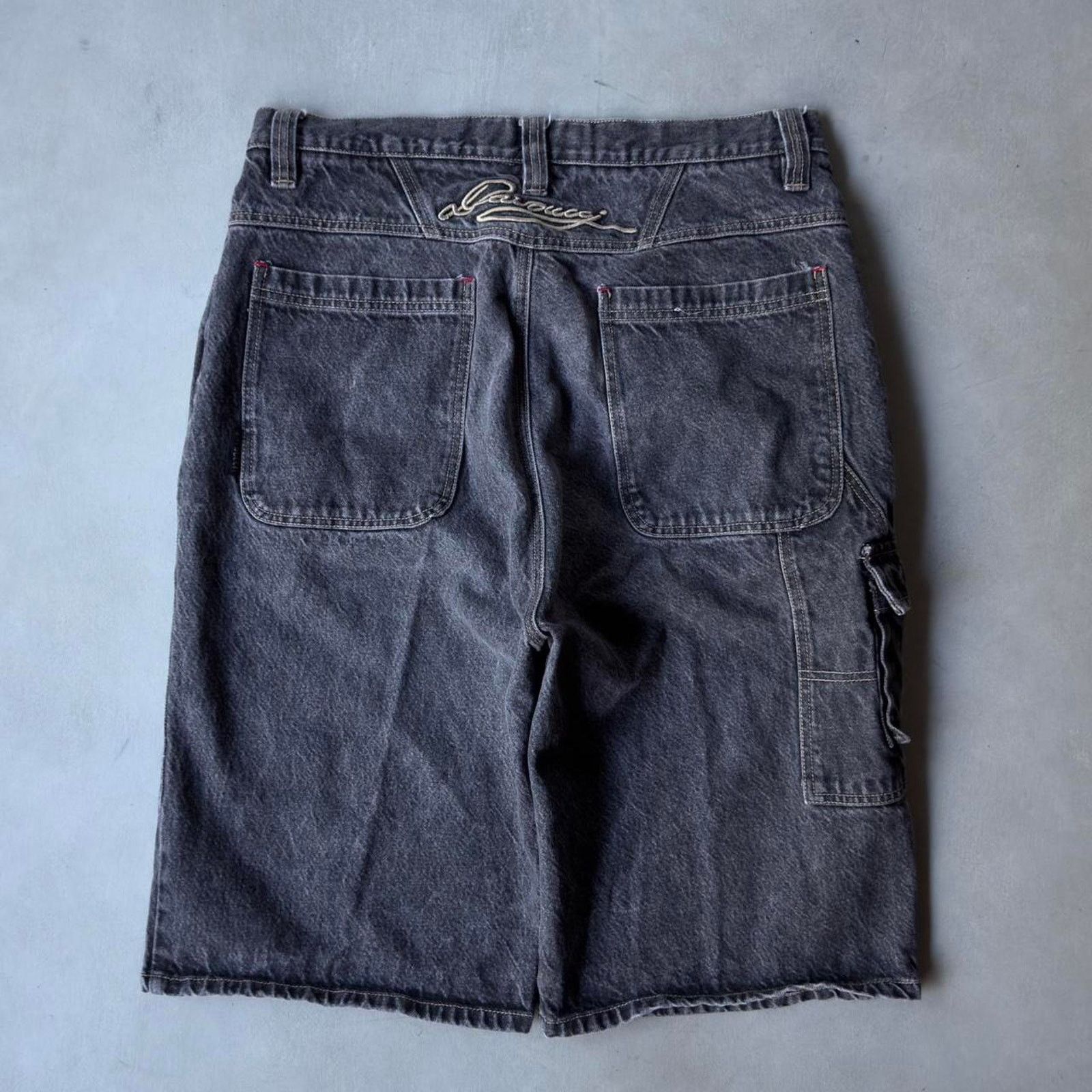 Vintage Vintage Y2K Southpole Style Faded Jorts Baggy Jean Shorts Size US 36 / EU 52 - 1 Thumbnail