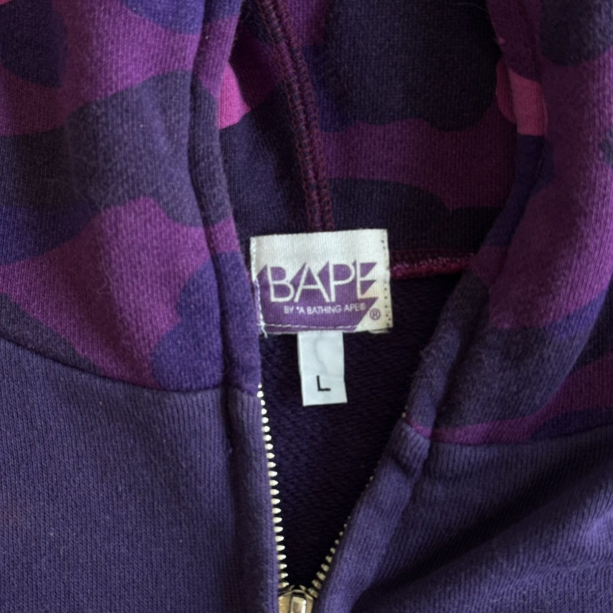 Bape OG Crazy Camo College Full Zip Hoodie Nigo Size US L / EU 52-54 / 3 - 10 Thumbnail