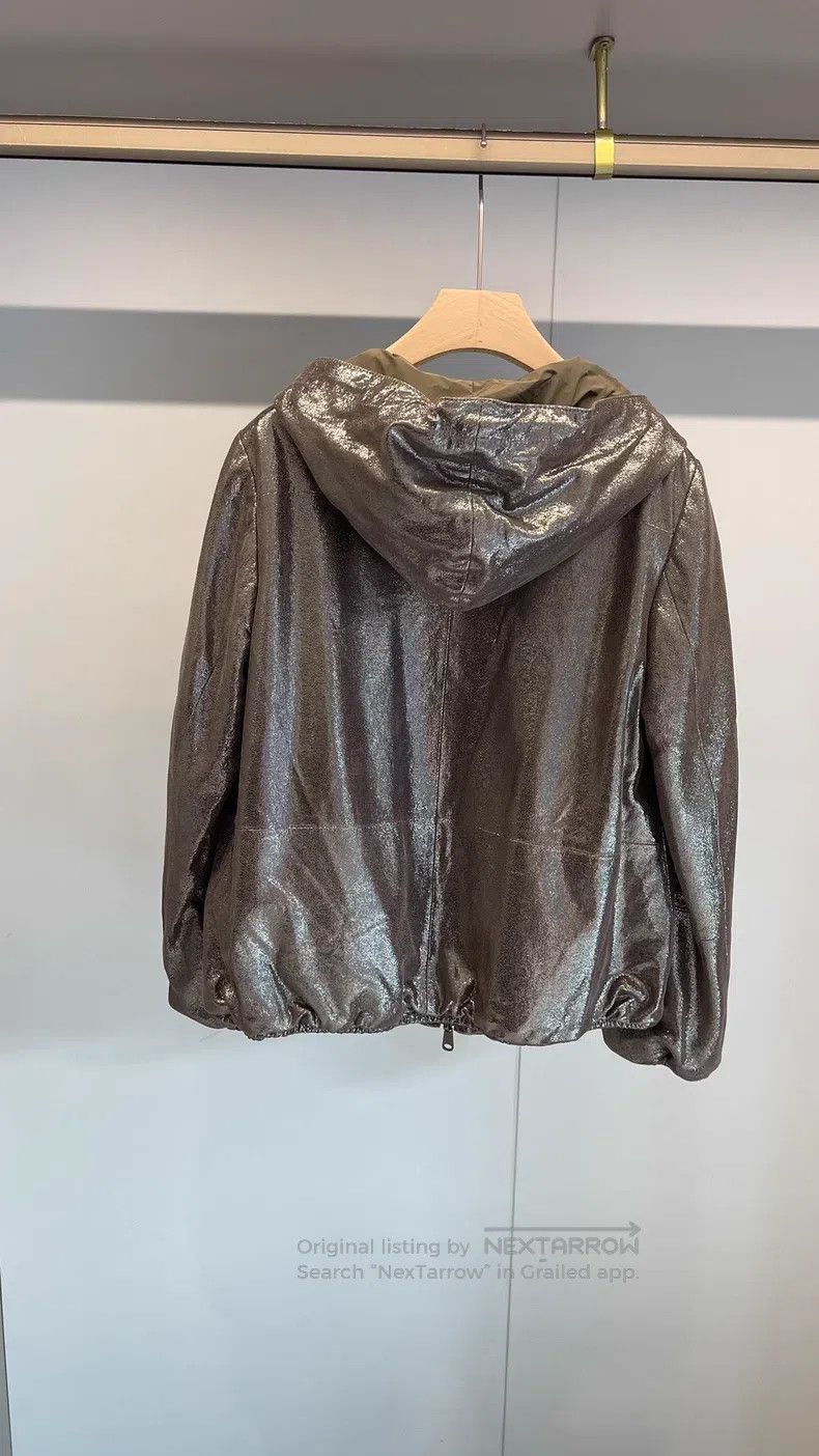 Brunello Cucinelli Brunello Cucinelli Two-Sided Hooded Jacket Size M / US 6-8 / IT 42-44 - 2 Thumbnail