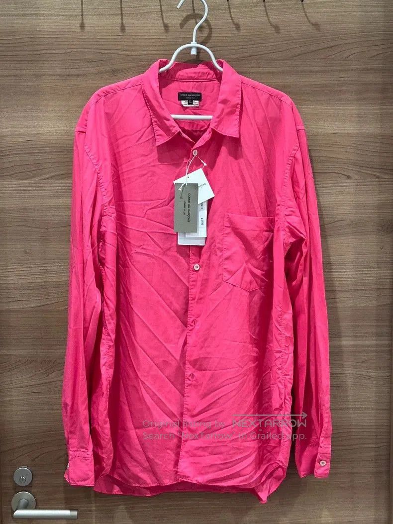 Comme des Garcons COMME des GARCONS HOMME PLUS 25SS Pink Shirt. Size US M / EU 48-50 / 2 - 1 Thumbnail