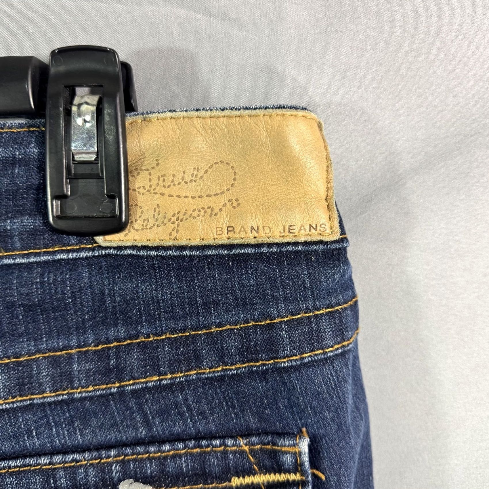 True Religion VINTAGE True Religion Jeans Womens 30 Blue Distressed Straight Leg Pockets Made in USA D Size 30" / US 8 / IT 44 - 6 Thumbnail