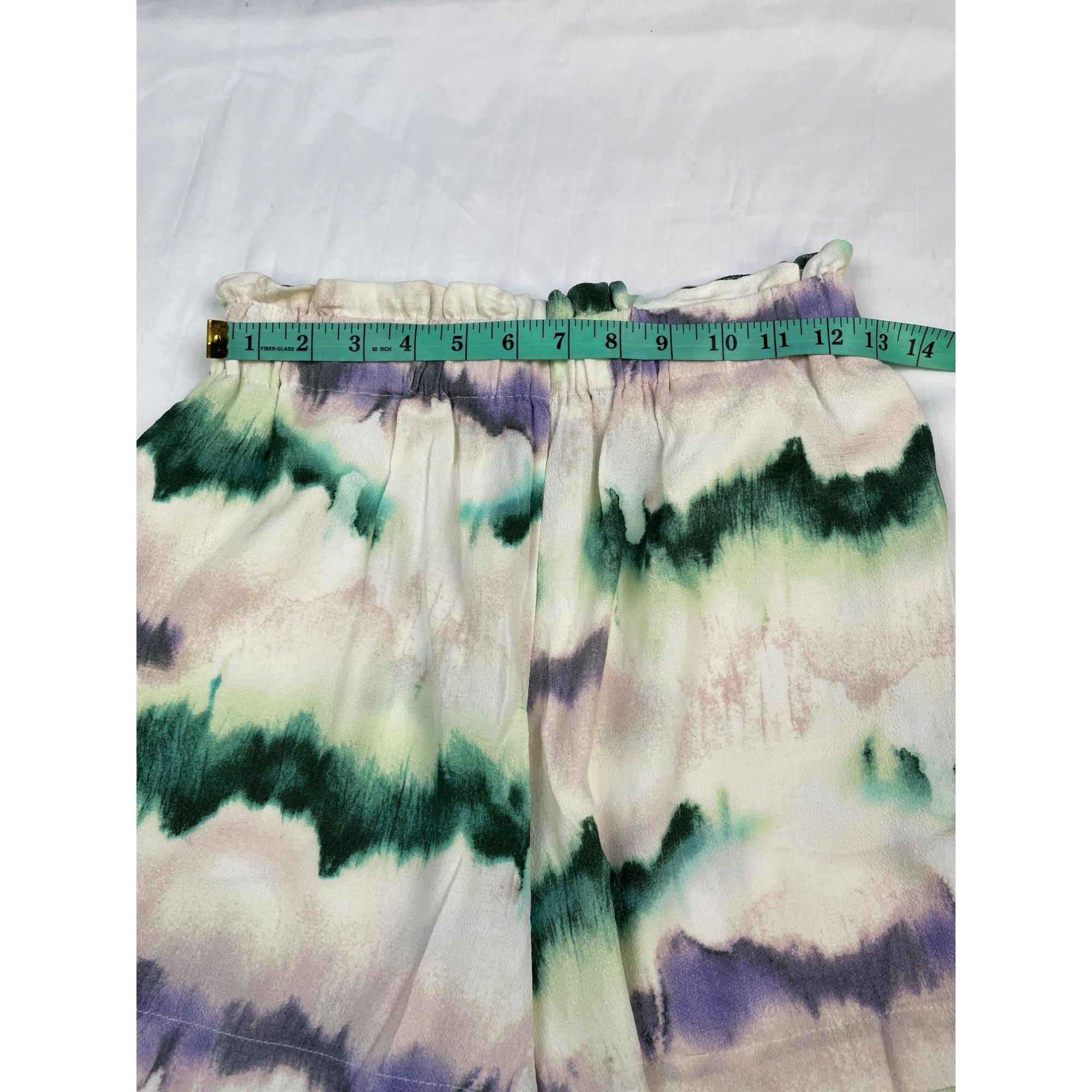 Other Zara Women's Cream Multi Color Shirt & Short Set Size XS SKU Size XS / US 0-2 / IT 36-38 - 6 Thumbnail