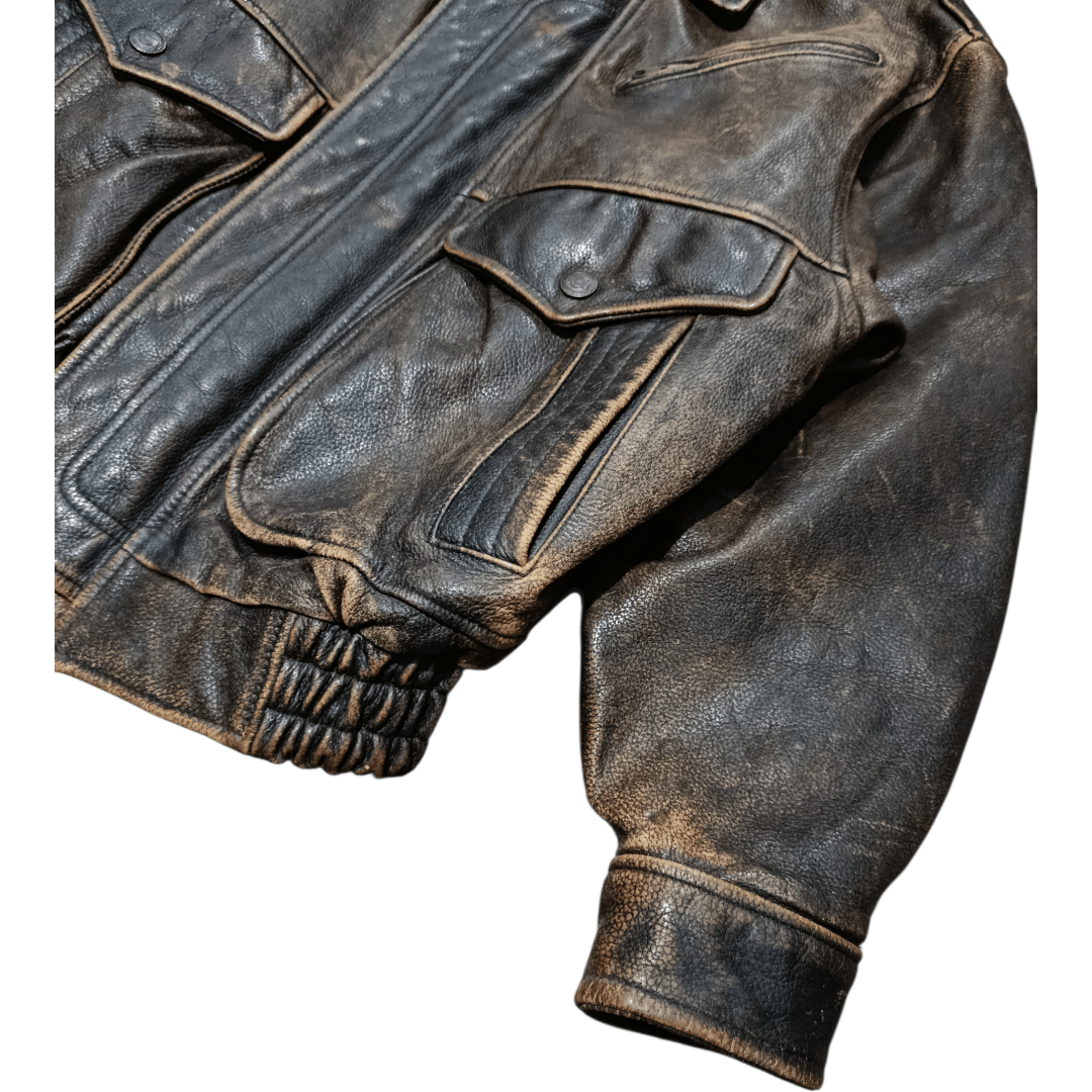 Harley Davidson Vintage Harley Davidson leather jacket Size US M / EU 48-50 / 2 - 4 Thumbnail