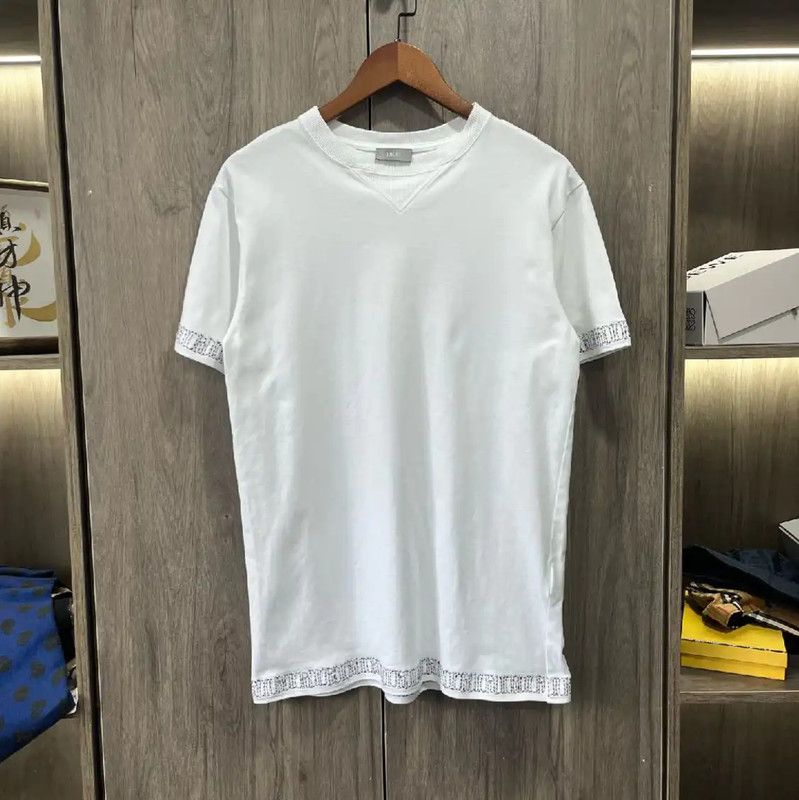Dior Dior White Leather Women's T-shirt 0089 Size XS / US 0-2 / IT 36-38 - 1 Thumbnail