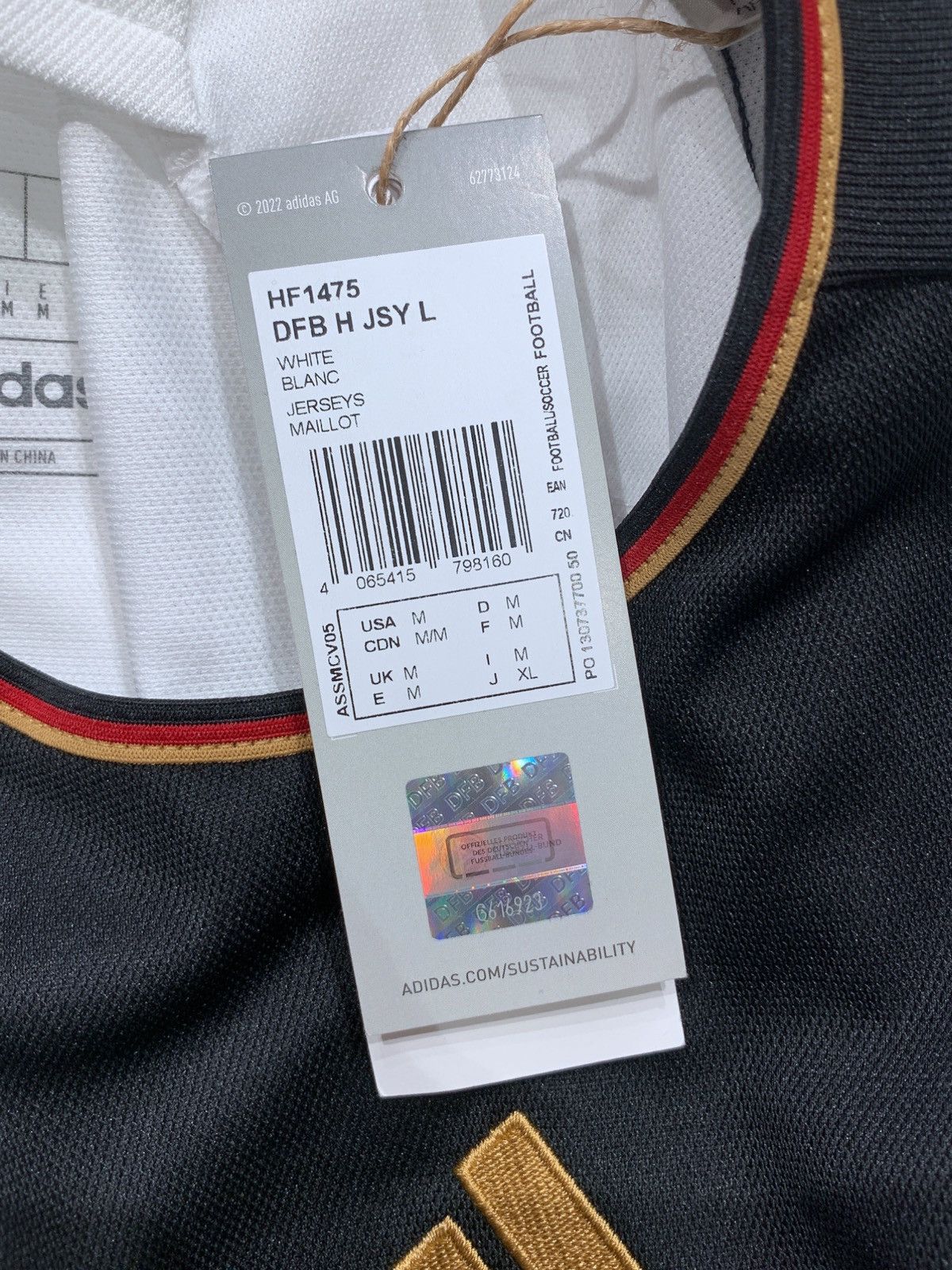 Adidas DFB Germany longsleeve jersey Size US M / EU 48-50 / 2 - 11 Thumbnail