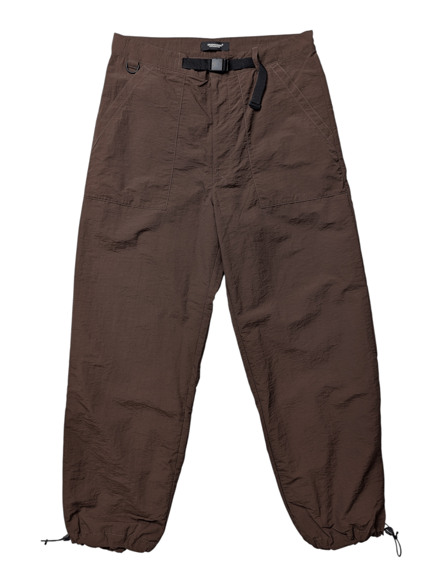 Undercover Undercover Brown Double Zip Hem Pants Size US 32 / EU 48 - 1 Thumbnail
