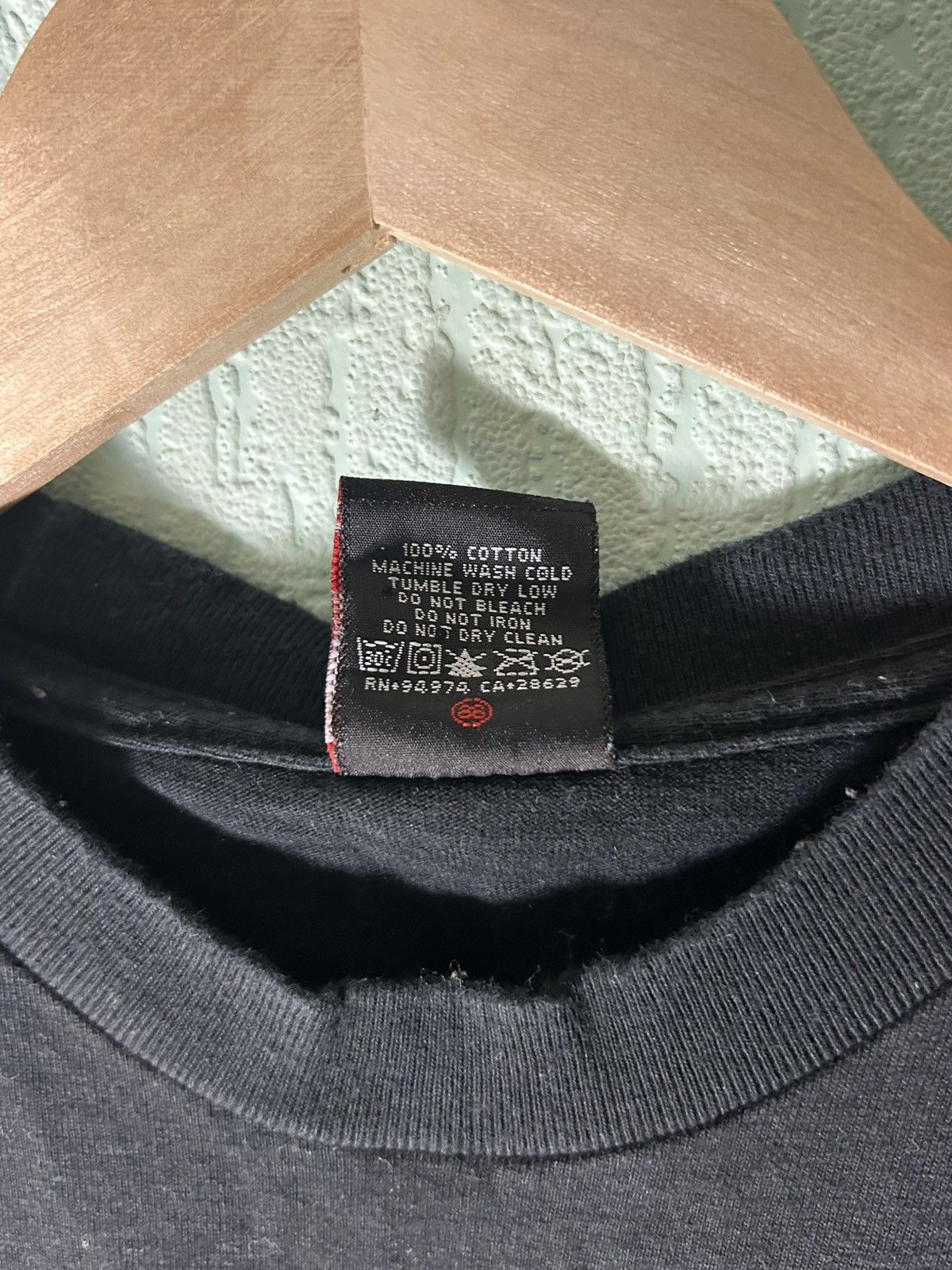 Stussy × Vintage Vintage Stussy "Rise Up" t-shirt Size US L / EU 52-54 / 3 - 7 Thumbnail