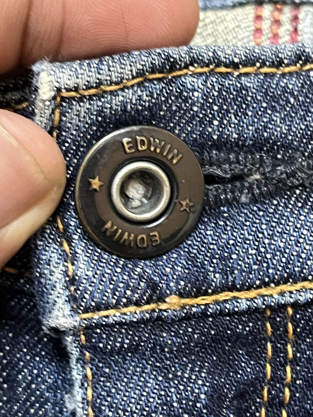 Edwin Vintage Edwin Blue Trip Twisted Leg Denim Size US 32 / EU 48 - 9 Thumbnail