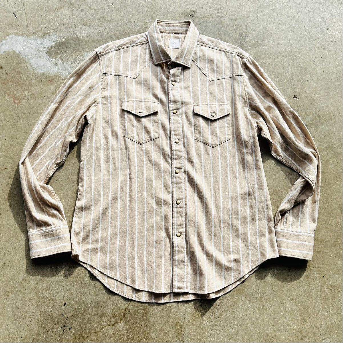 Eleventy Eleventy Platinum Shirt Western Pearl Snap Men Size Large Size US L / EU 52-54 / 3 - 1 Thumbnail