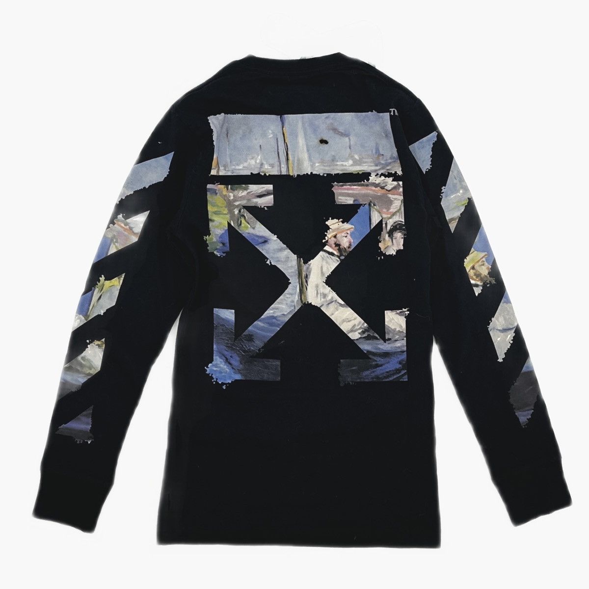 Off-White OFF-WHITE 19SS MULTICOLOR ARROWS L/S T-Shirt Size US XXS / EU 40 - 1 Thumbnail
