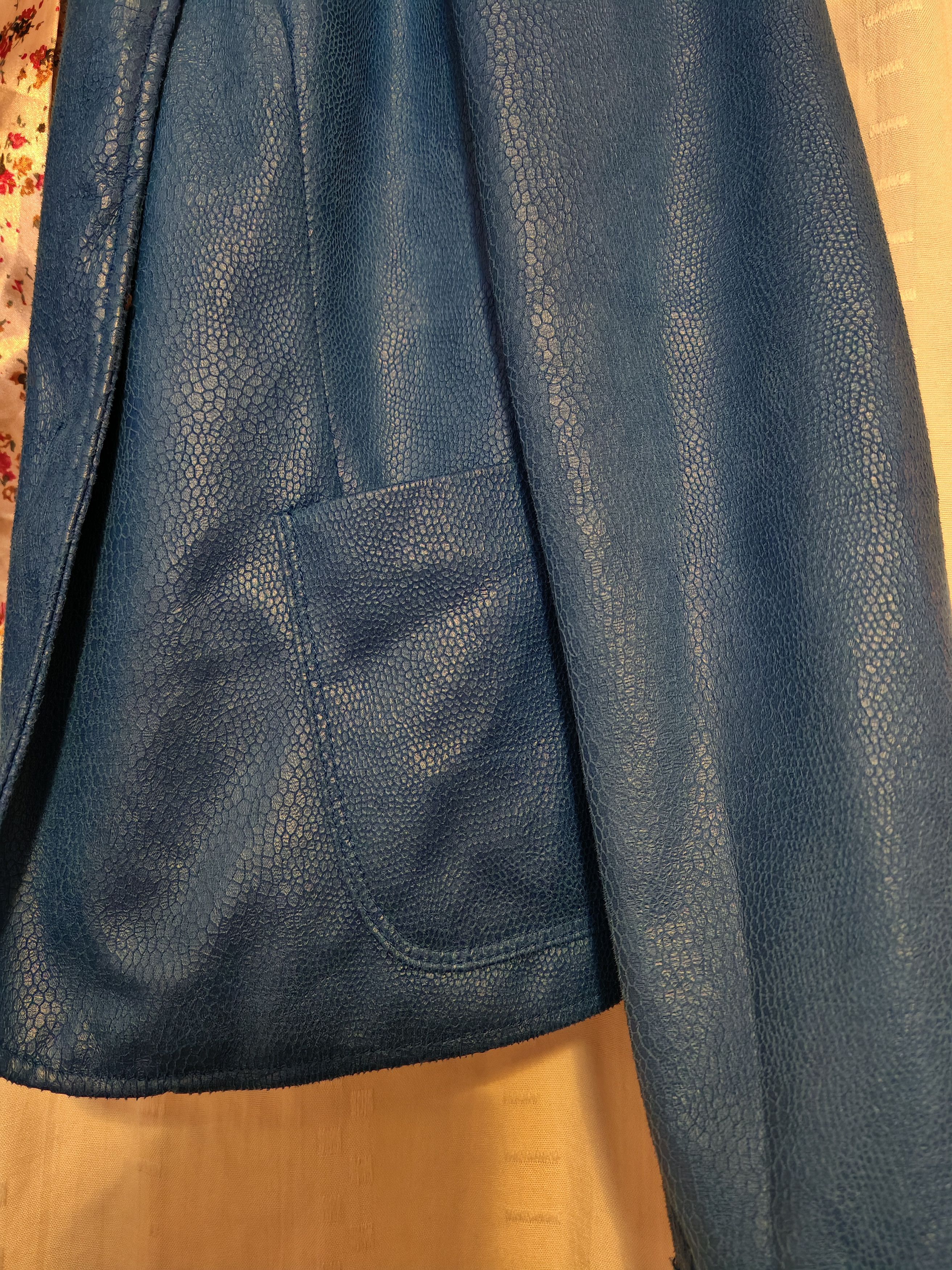 Vintage Vintage Snakeskin Effect Freda Blazer Size M / US 6-8 / IT 42-44 - 3 Thumbnail