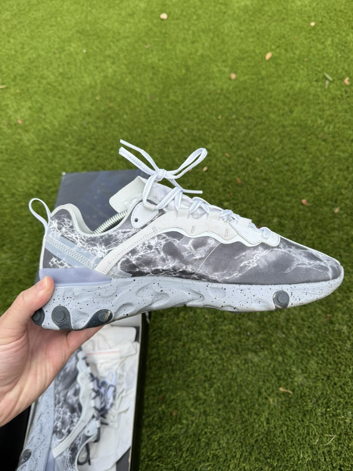 Kendrick Lamar × Nike Nike React Element 55 Kendrick Lamar Size US 9.5 / EU 42-43 - 14 Thumbnail