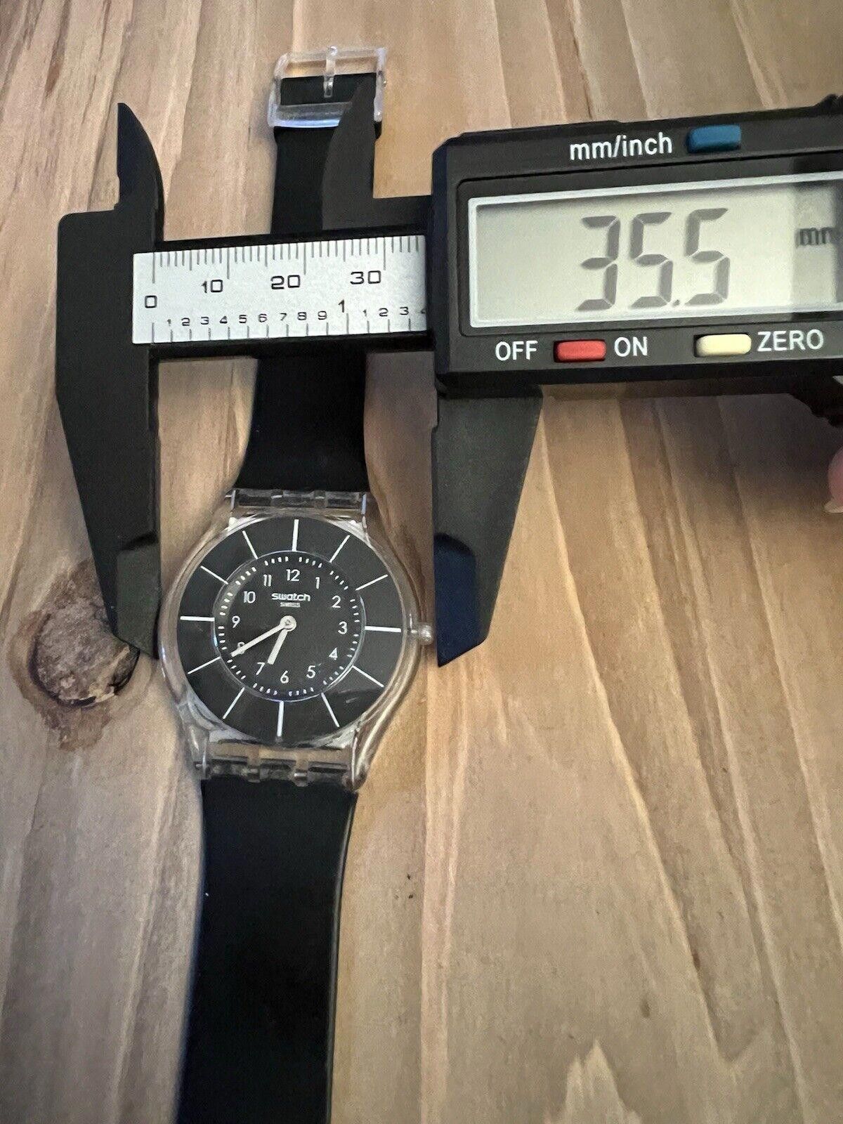 Swatch Black Vintage Swatch New Battery Size ONE SIZE - 5 Thumbnail