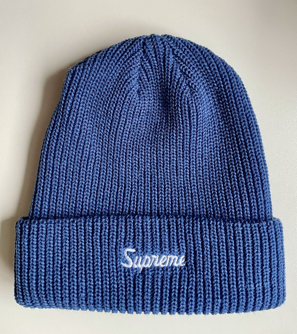 Supreme Supreme FW20 Loose Gauge Beanie Indigo Size ONE SIZE - 1 Thumbnail