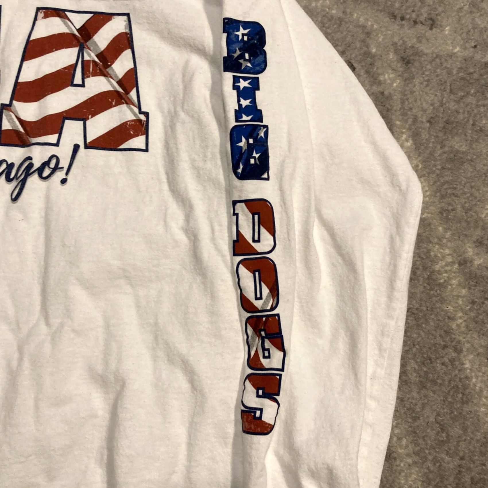 Big Dogs VINTAGE Big Dogs Born In The USA a Long Time Ago Long Sleeve T Shirt M Size US M / EU 48-50 / 2 - 2 Thumbnail