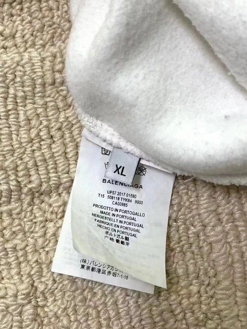 Balenciaga Balenciaga Double B printed logo hoodie 2502-Nextarrow Size US XL / EU 56 / 4 - 5 Thumbnail