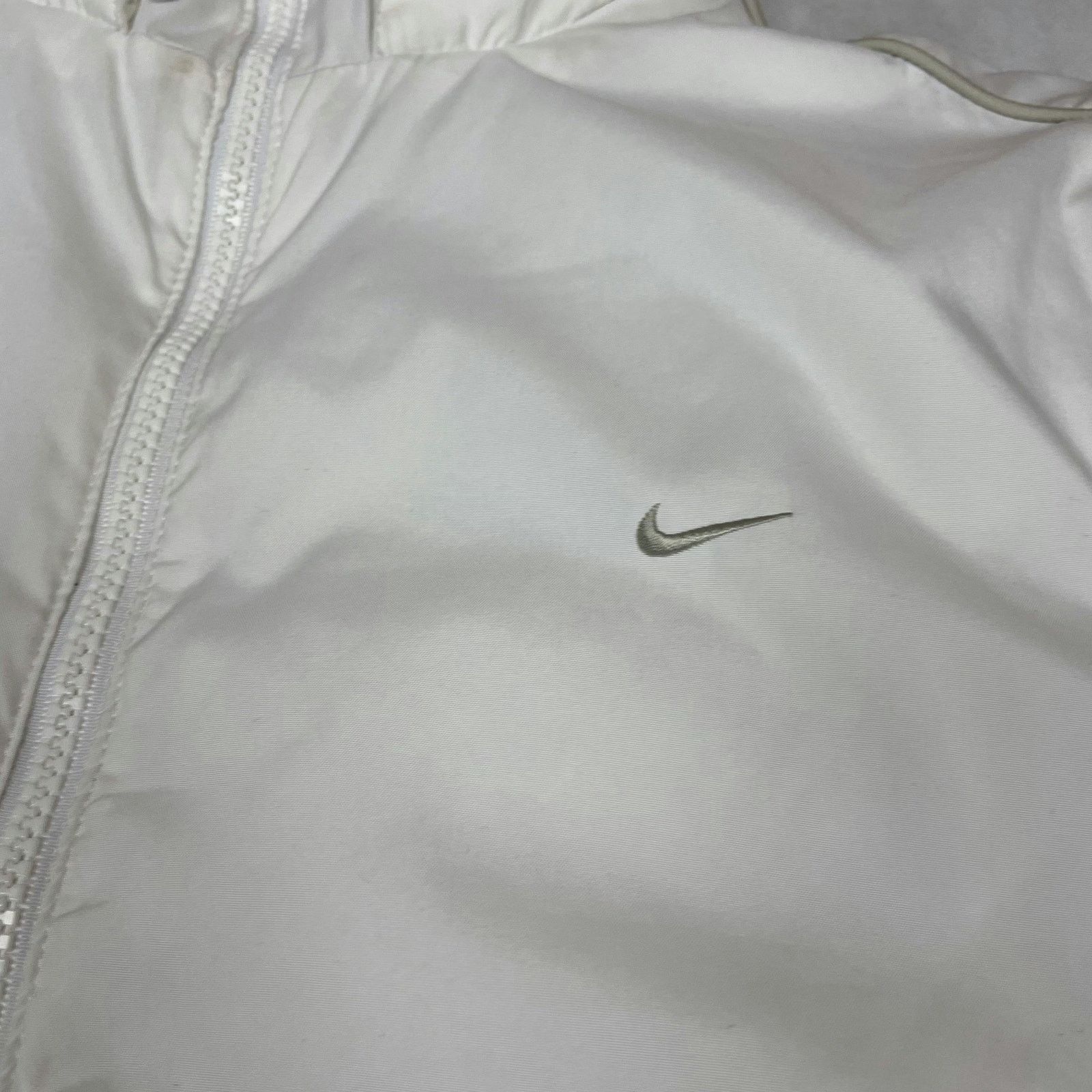 Nike × Vintage Nike Adults White Reversible Full Zip Hooded Jacket Medium Size US M / EU 48-50 / 2 - 9 Thumbnail